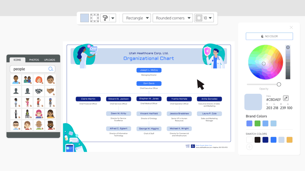 Free Online Organizational Chart Maker